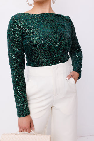 Instafamous Top, GREEN