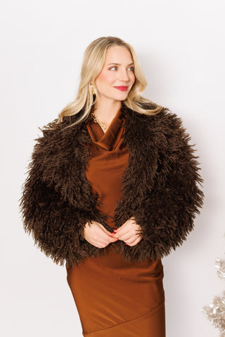 STEVE MADDEN: Inaya Coat, DARK ESPRESSO