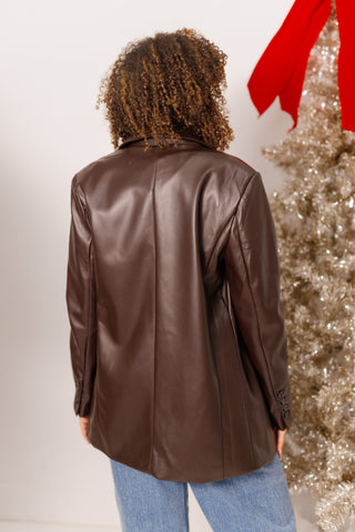 On The Roll Jacket, DK CHOCOLATE