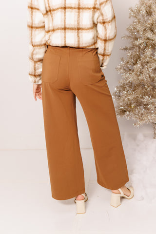 Contempo Pants, CARAMEL
