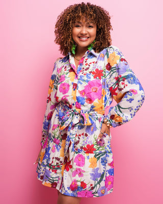 JOYJOY: Painted Petals Dress