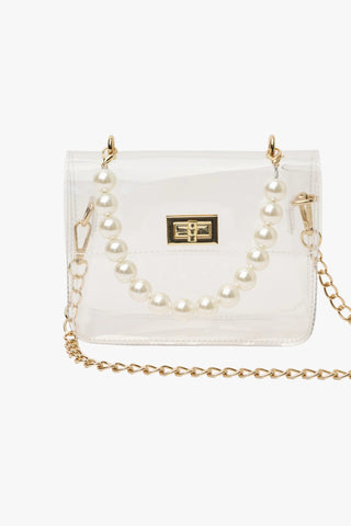 Clearly Handbags: The Audrey in Pearl