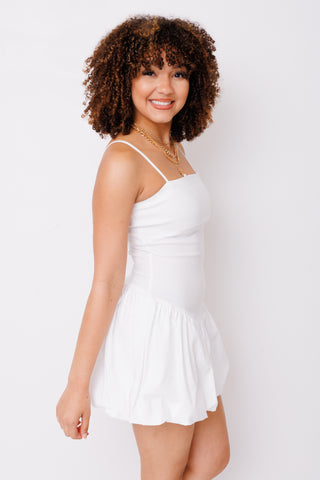 Just A Girl Dress, WHITE