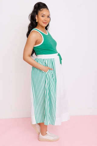 Verdant Coast Midi Dress