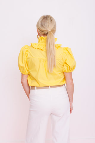 Coastal Town Blouse, YELLOW