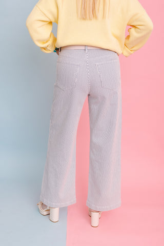 Promise Line Pants, STRIPE