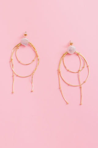 TREASURE JEWELS: Golden Muse Earrings