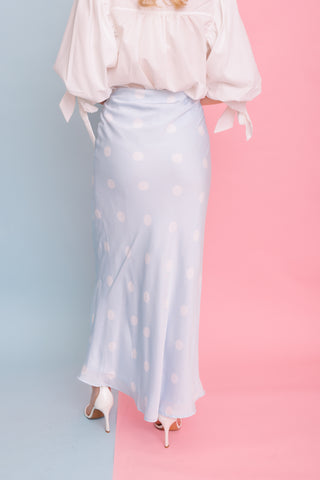 Old Hollywood Skirt, LT BLUE