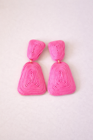 Let's Mingle Earrings, PINK