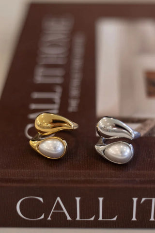 CHANSUTTPEARLS: Ava Ring, GOLD