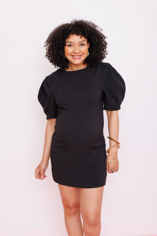 The Kessington Dress, BLACK