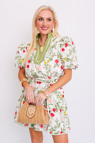 Wicker Whisper Mini Dress