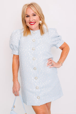 Celeste Luxe Mini Dress