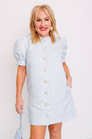 Celeste Luxe Mini Dress