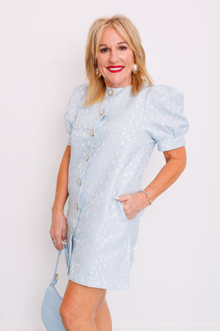 Celeste Luxe Mini Dress