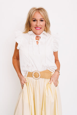 Refined Romance Top