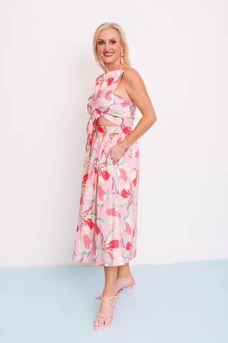 Garden Paradise Midi Dress