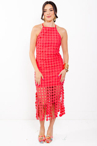 Florida Night Dress, CORAL