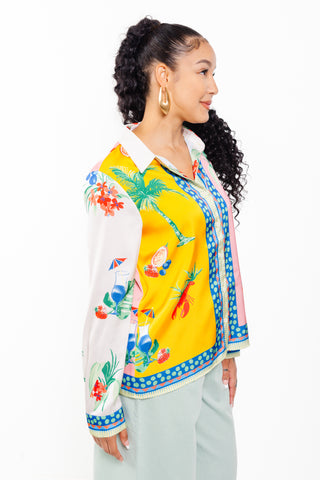 Creole Vacay Top