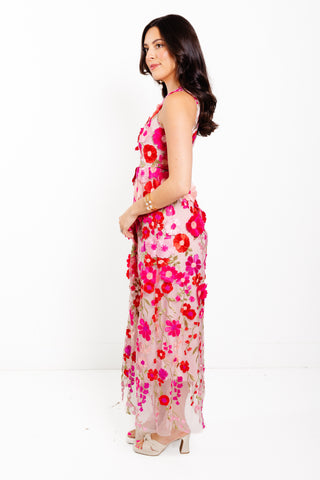 Sweet On You Maxi Dress, PINK