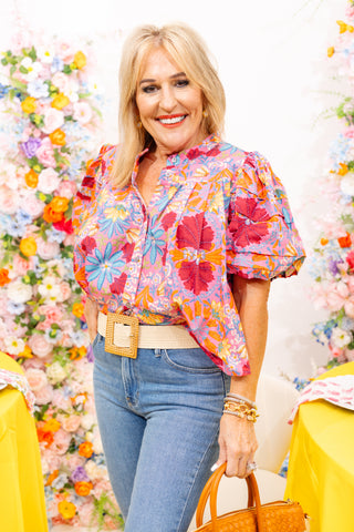 Floral Flirtation Top