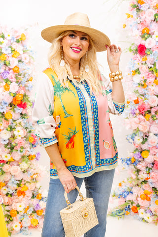 Creole Vacay Top