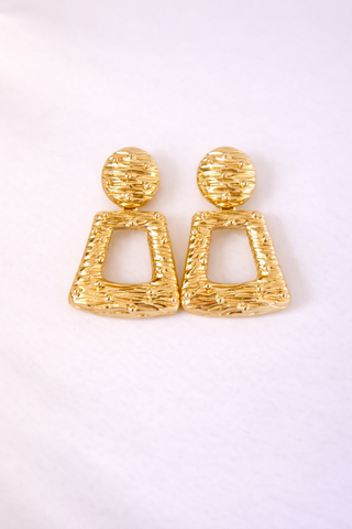 Golden Glow Earring