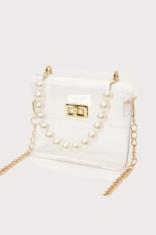 Clearly Handbags: The Audrey in Pearl