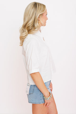 Pretty Please Top, White