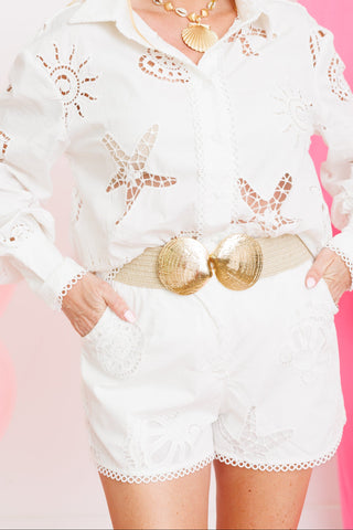 Starfish Lace shorts