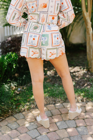 KARLIE: Capri Coast Short