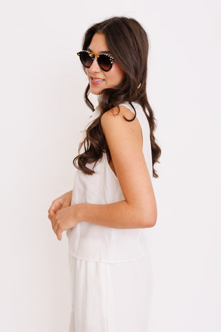 Breezy Button-Down Top