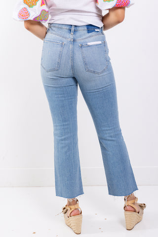 Shy Girl High Rise Crop Flare, MARINA VINTAGE