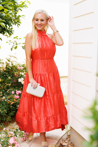 Golden Hour Glow Dress