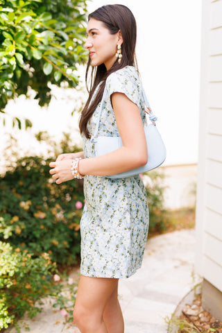Whispering Petals Mini Dress