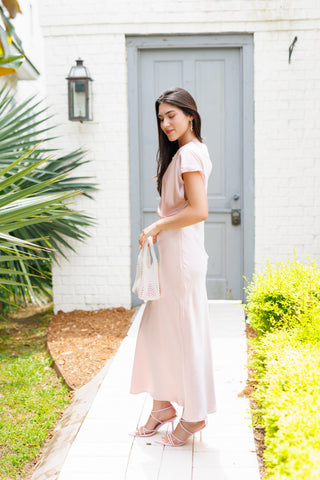 Gracefully Yours Dress, Blush