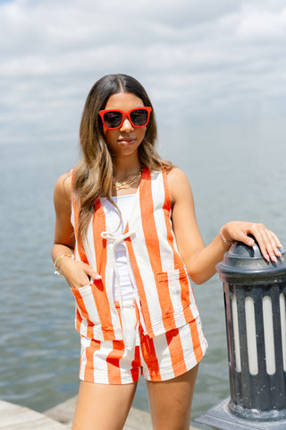 Creamsicle Coast Vest