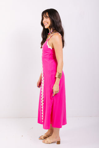 Palm Beach Maxi Dress, Pink