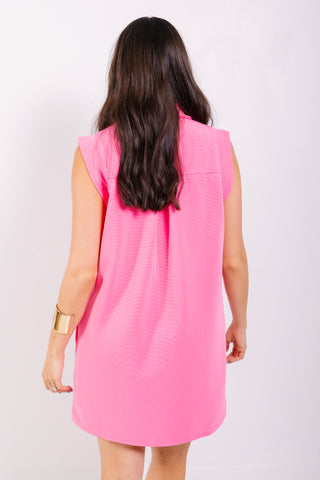 Get To Know Me Dress, Candy Pink