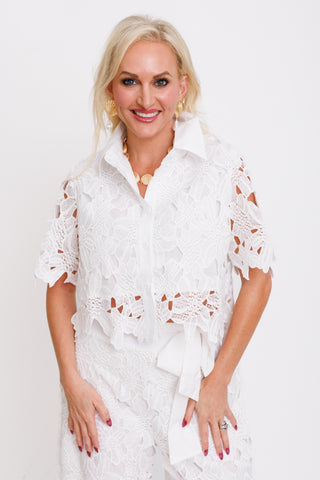 Coastal Lace Top