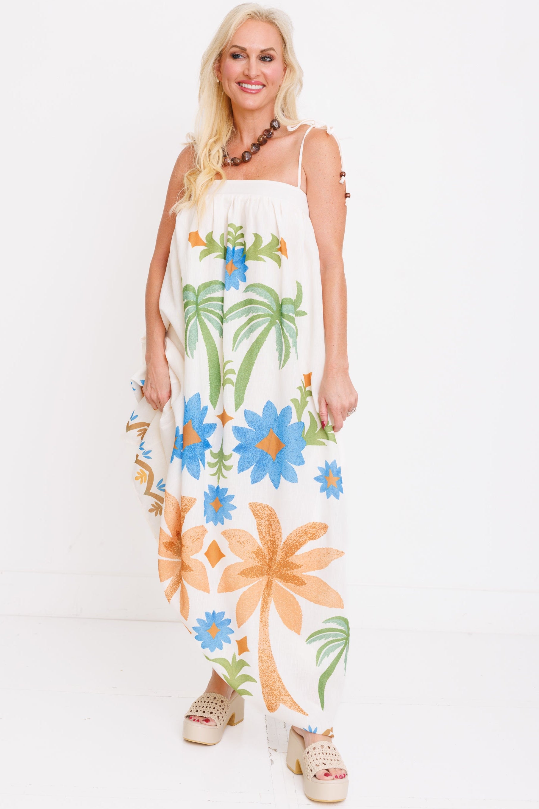 Palm Paradise Maxi Dress Palm Paradise Maxi Dress