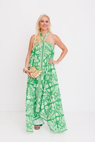 Villa Verde Maxi Dress