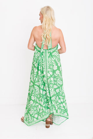 Villa Verde Maxi Dress