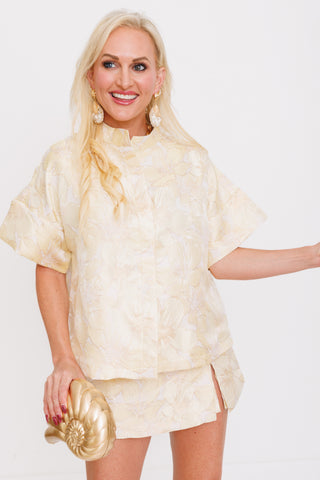 The Palm Royale Blouse