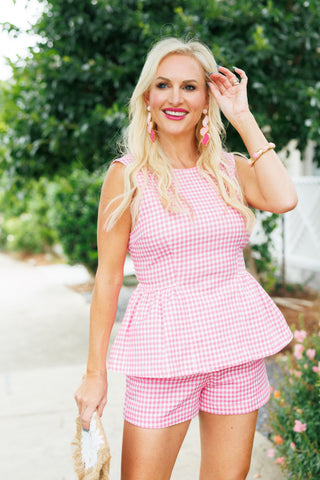 Pink Picnic Top