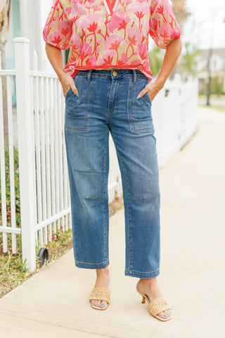 KUT: ASHTON WIDE LEG BARREL