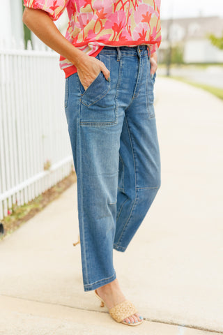KUT: ASHTON WIDE LEG BARREL