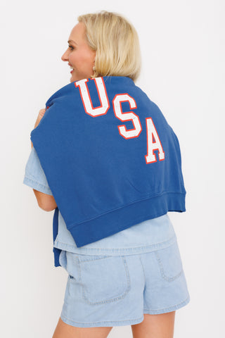 ZSUPPLY: Americana Boyfriend Sweatshirt