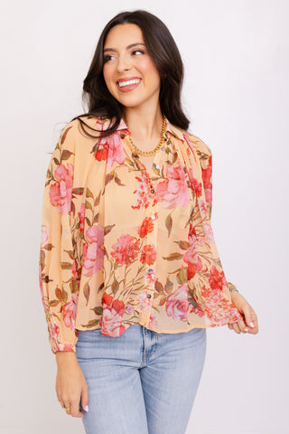 Summer Spritz Top, AMBER RED
