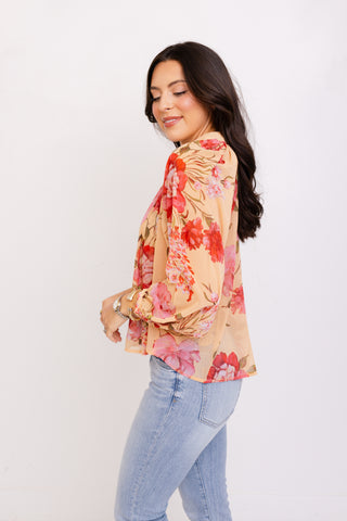 Summer Spritz Top, AMBER RED